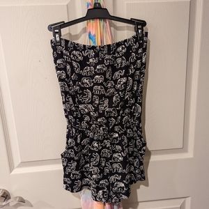 Small Elephant Romper